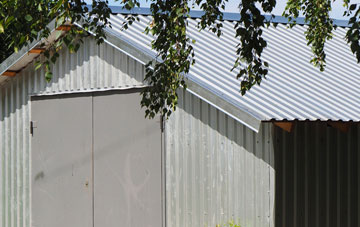 repairing Saffrons Cross metal garage roofing